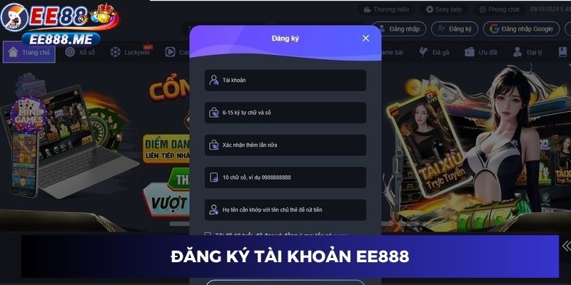 Đăng ký tại ee88