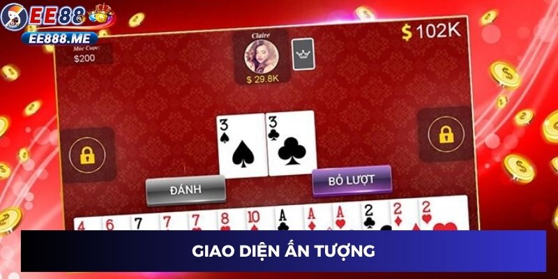 Giao diện game ấn tượng