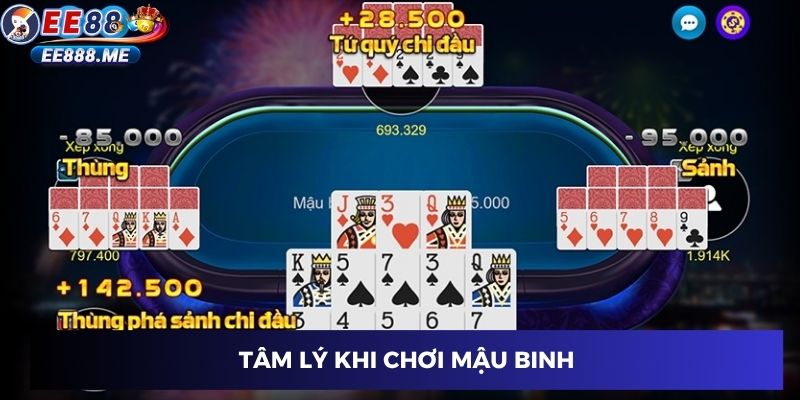 Ổn định tâm lý khi chơi